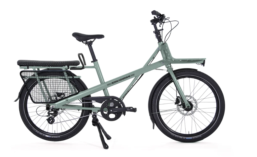 Jean Fourche 2 Vélo longtail — Gris