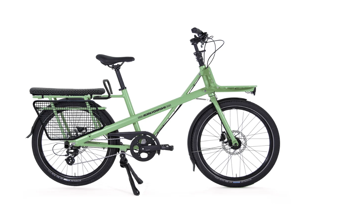 Jean Fourche 2 Vélo longtail — Vert matcha