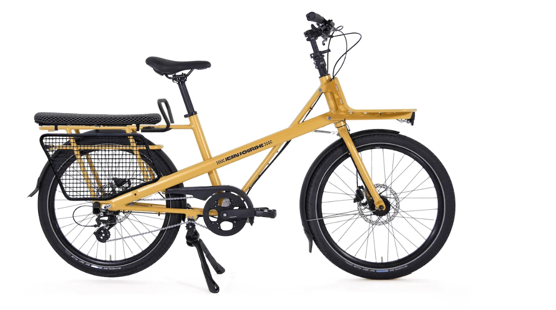Jean Fourche 2 Vélo longtail — Jaune moutarde